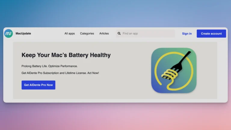 MacUpdate Dashboard
